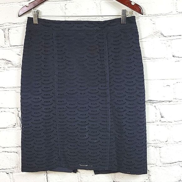 LOFT Eyelet Skirt  - Picture 1 of 12